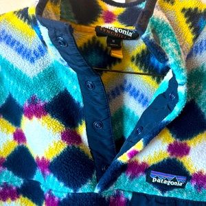 Medium, women’s Patagonia synchilla, used